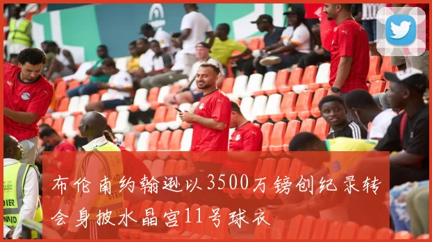 布伦南约翰逊以3500万镑创纪录转会身披水晶宫11号球衣